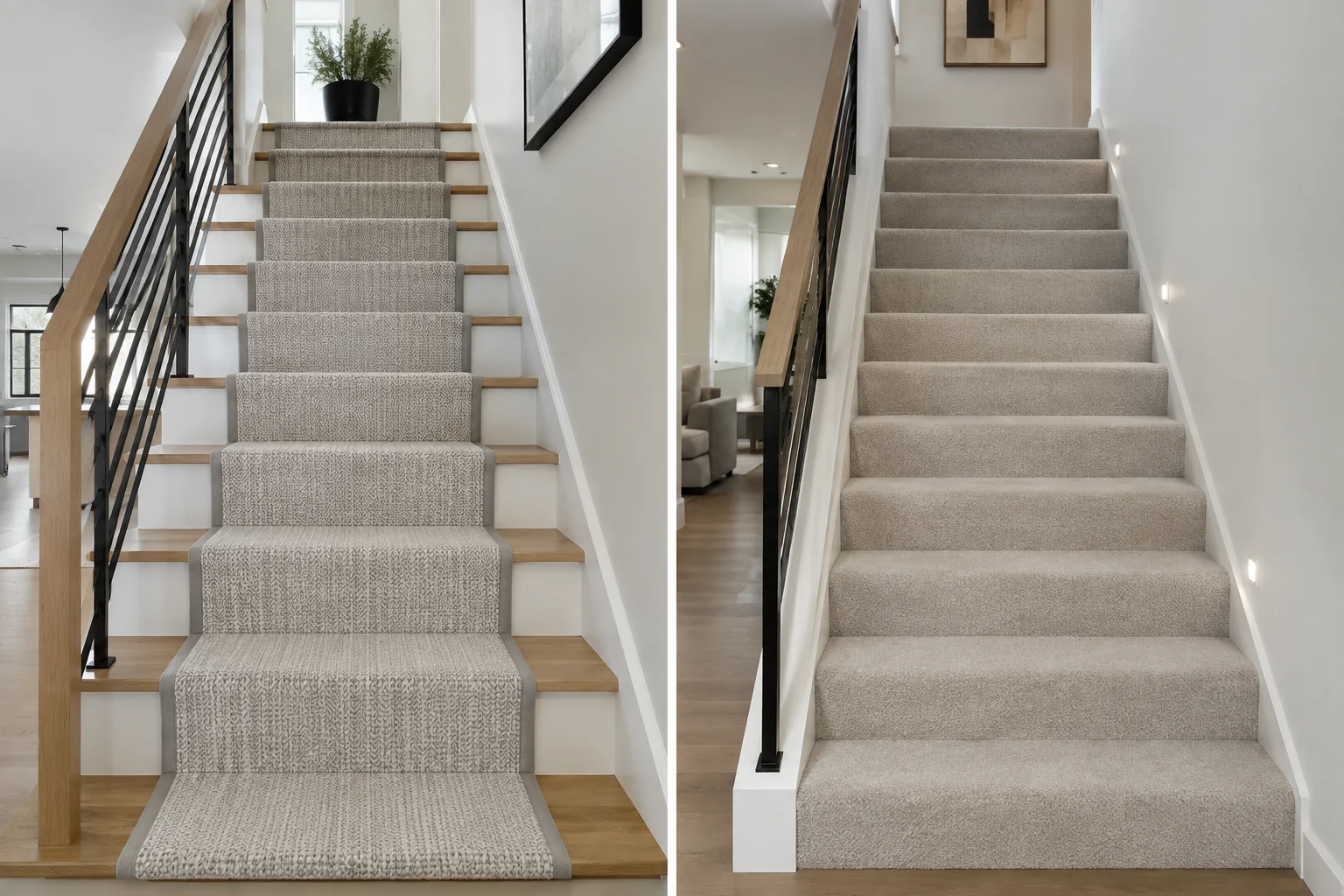 Wall-to-wall vs. stair runner - which is right?