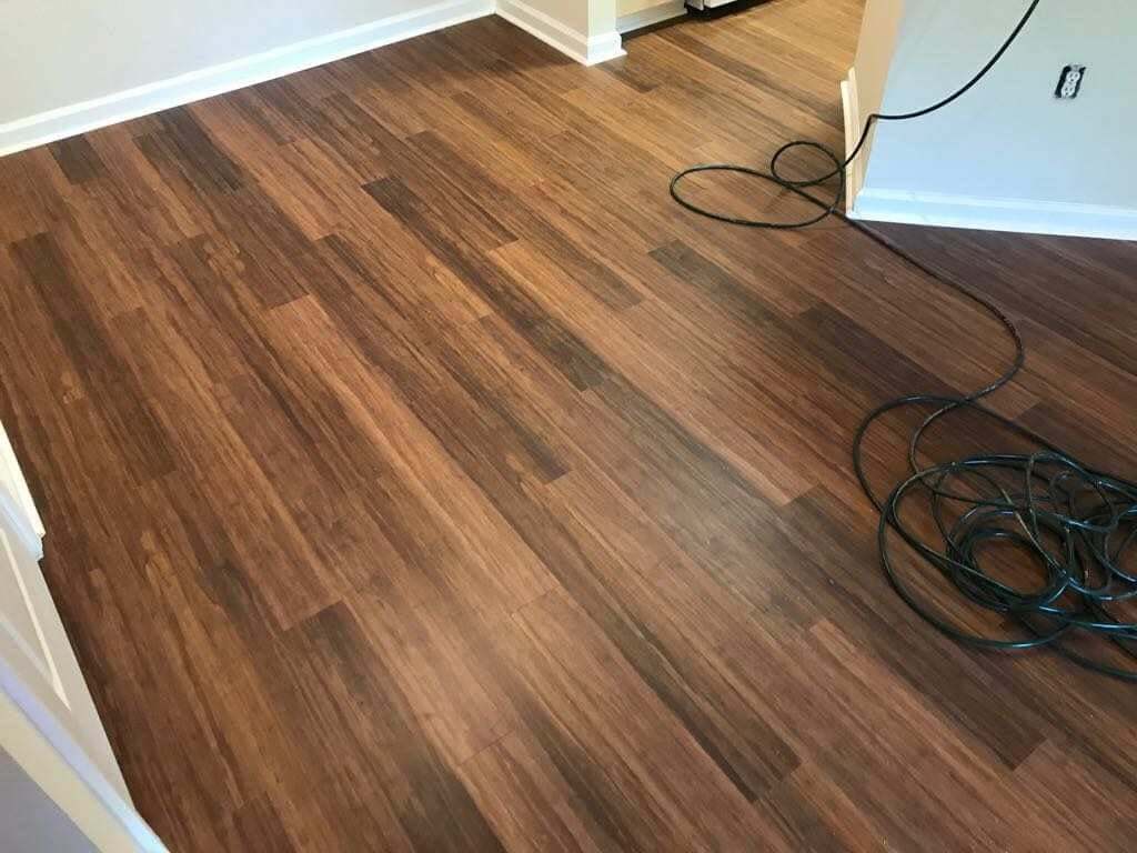 Luxury vinyl flooring