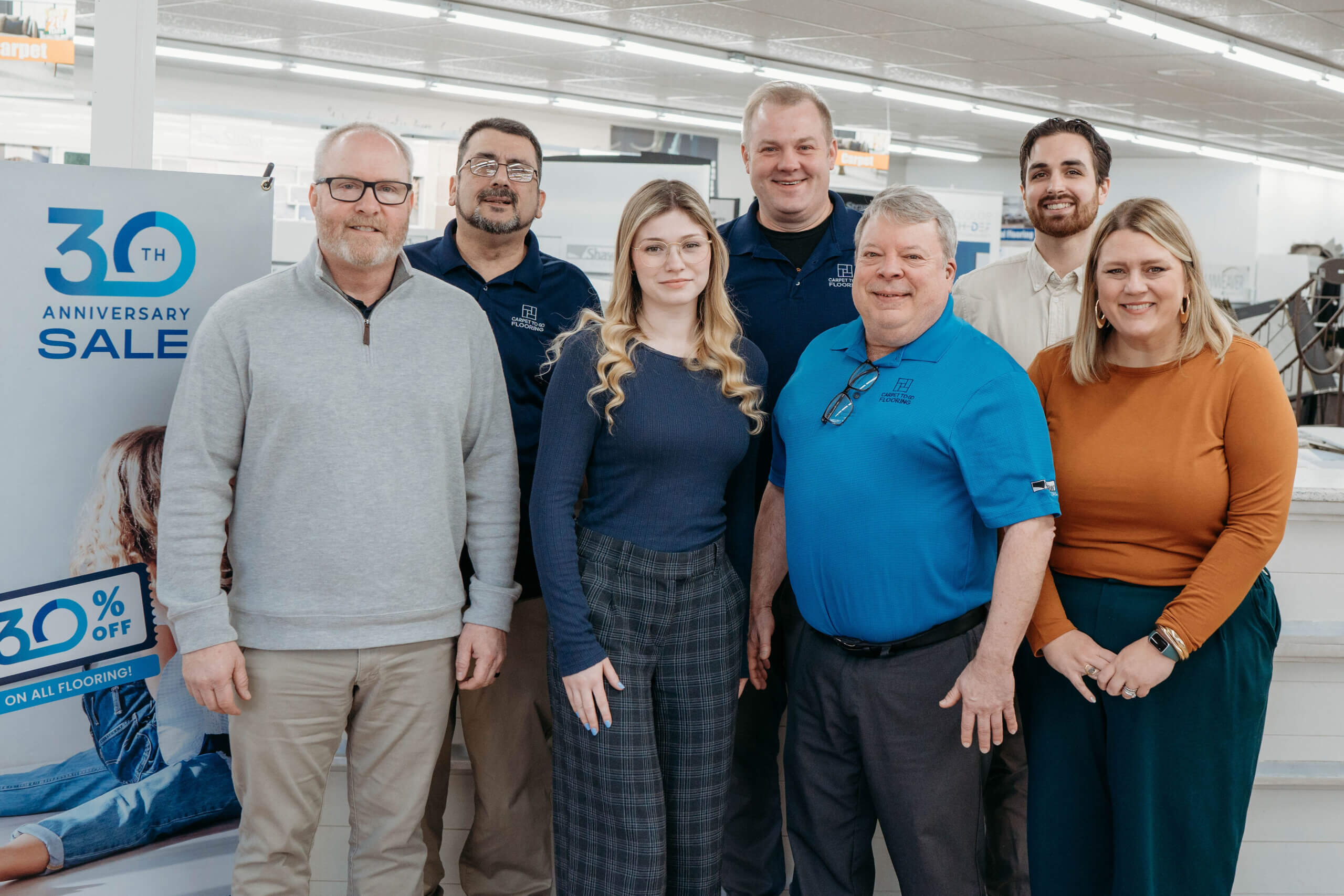 North Carolina Flooring Center Team