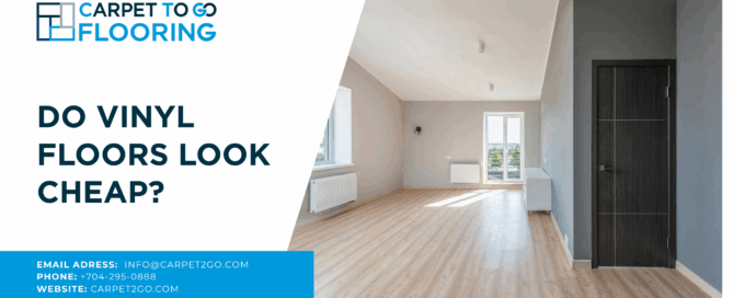 Do vinyl floors look cheap